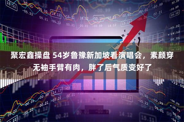 聚宏鑫操盘 54岁鲁豫新加坡看演唱会，素颜穿无袖手臂有肉，胖了后气质变好了